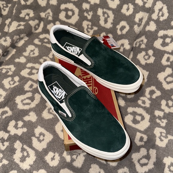 New Vans Slip-On 59  in Jungle Green & Snow White 😍 - Picture 13 of 17